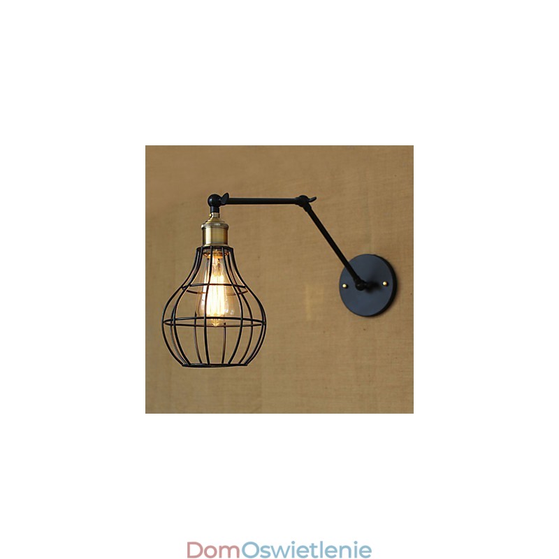 Kinkiety, lampy wiszące, lampy do czytania, styl miniaturowy, rustykalny domek, metal