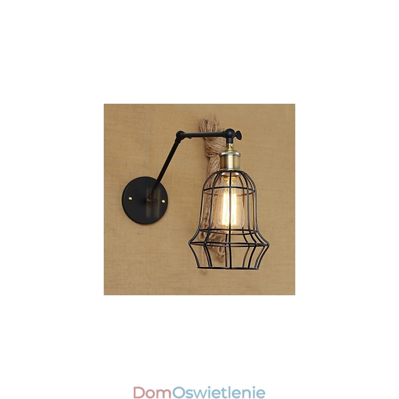 Kinkiety, lampy wiszące, lampy do czytania, styl miniaturowy, rustykalny domek, metal
