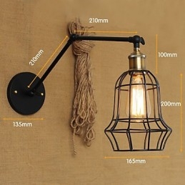 Kinkiety, lampy wiszące, lampy do czytania, styl miniaturowy, rustykalny domek, metal