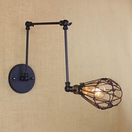 Żelazne ramię Loft Retro Industrial Korytarz Schody Korytarz Stół Prosta Kreatywna Restauracja Bar Lampa