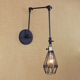 Żelazne ramię Loft Retro Industrial Korytarz Schody Korytarz Stół Prosta Kreatywna Restauracja Bar Lampa