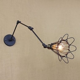 Żelazne ramię Loft Retro Industrial Korytarz Schody Korytarz Stół Prosta Kreatywna Restauracja Bar Lampa