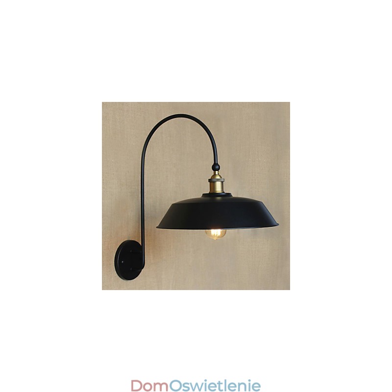 Kreatywny amerykański wiejski żelazny retro okrągły przemysłowy salon balkon alejka schody dekoracja pokoju lampa