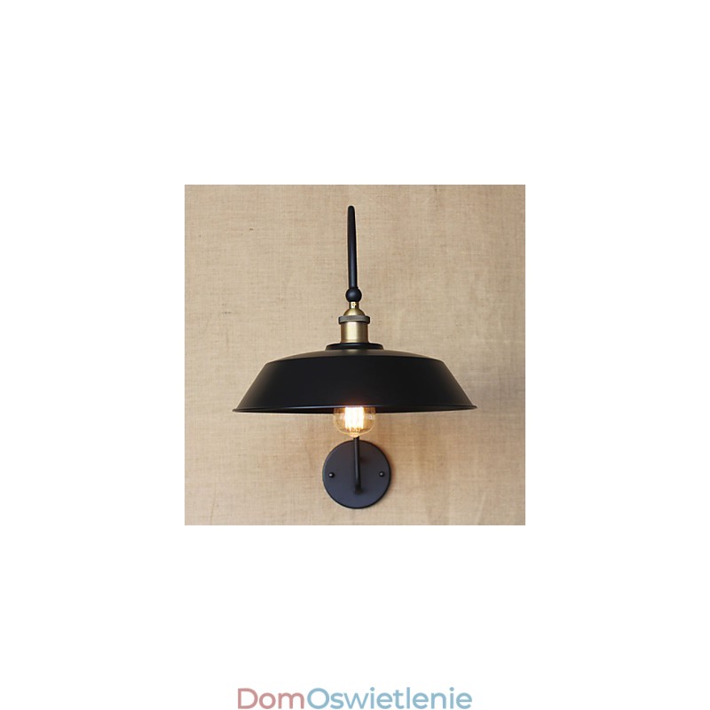 Kreatywny amerykański wiejski żelazny retro okrągły przemysłowy salon balkon alejka schody dekoracja pokoju lampa