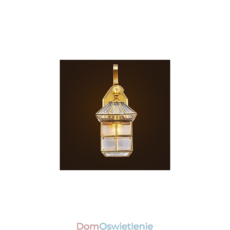 Lampa zewnętrzna Lampa ogrodowa Lampa zewnętrzna Pełna miedź Lampa B