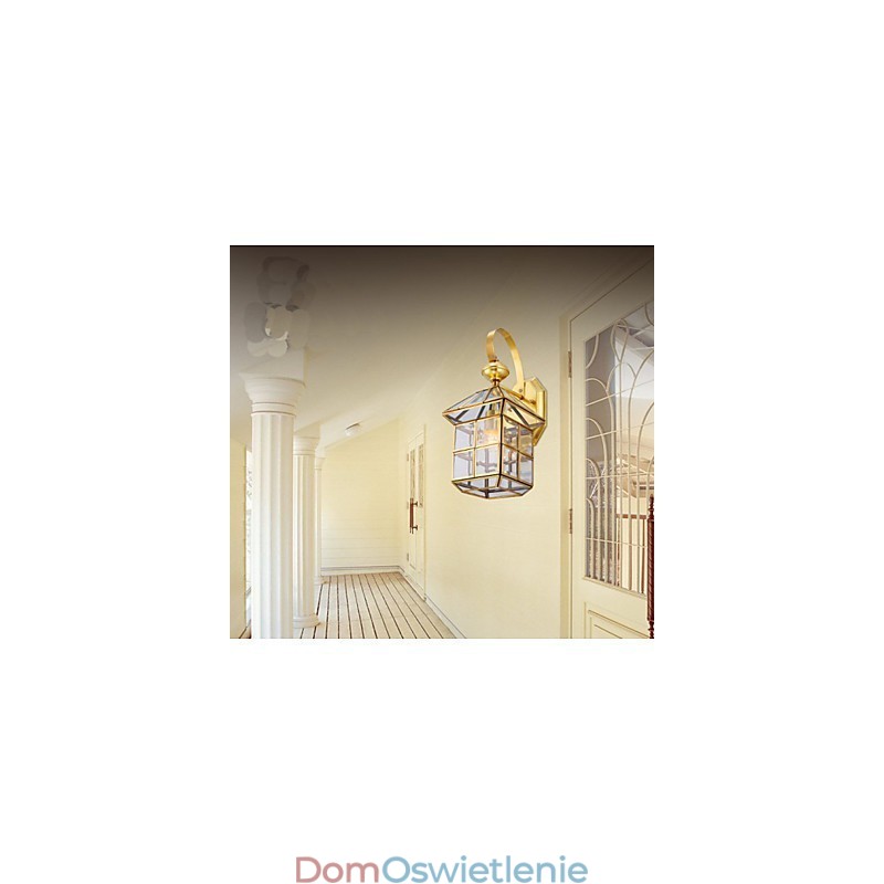 Lampa zewnętrzna Lampa ogrodowa Lampa zewnętrzna Pełna miedź Lampa B