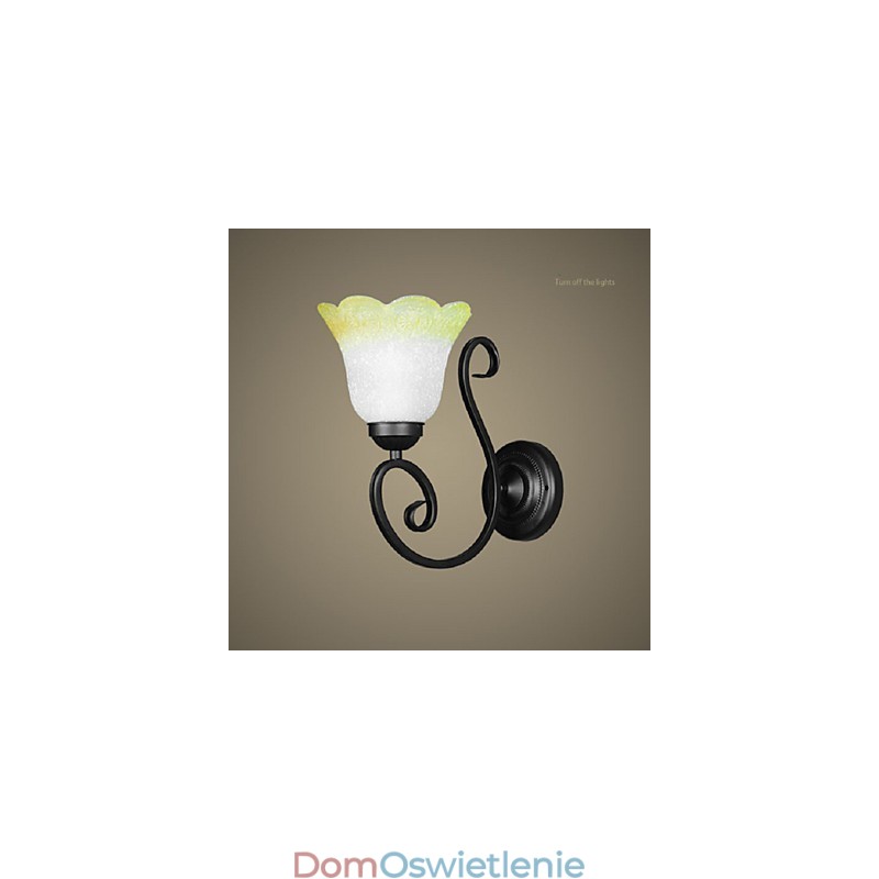 Vintage Wall Light Żelazo Szkło Swing Arm Wall Lampa Wystrój wnętrz Sypialnia Wall Light 110 220V Do salonu