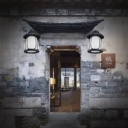 Poza Europą Typ Przywracanie Starożytnych Sposobów Jest Wodoodporny Kreatywny Amerykański Kinkiet Światła