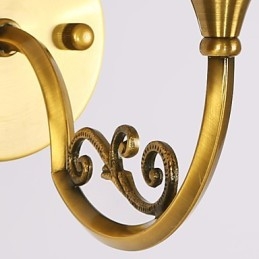 Klasyczne lampy ścienne do sypialni, proste metalowe kinkiety do salonu, barek, kawiarnia, korytarz, balkon, lampa ścienna
