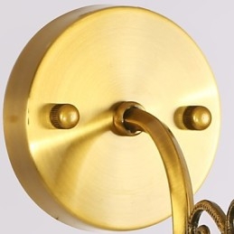 Klasyczne lampy ścienne do sypialni, proste metalowe kinkiety do salonu, barek, kawiarnia, korytarz, balkon, lampa ścienna