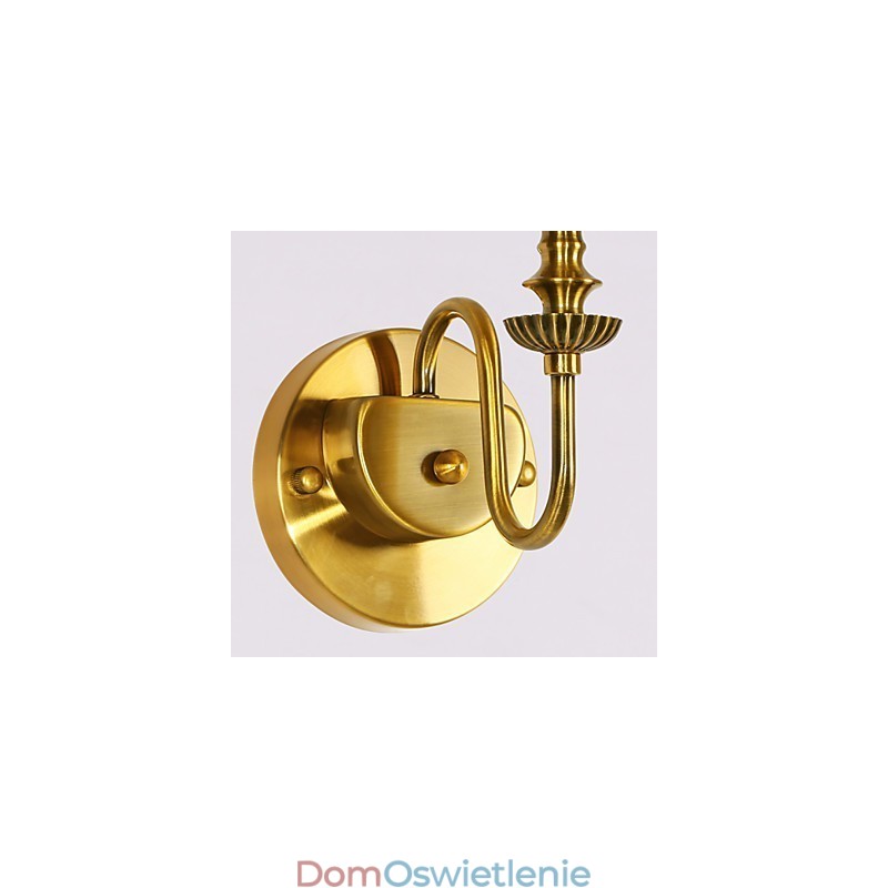 Klasyczne lampy ścienne do sypialni, proste metalowe kinkiety do salonu, barek, kawiarnia, korytarz, balkon, lampa ścienna