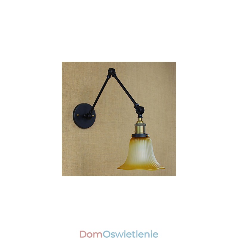 Kinkiety Oświetlenie łazienkowe Kinkiety zewnętrzne Kinkiety do czytania Rustykalny domek Metal