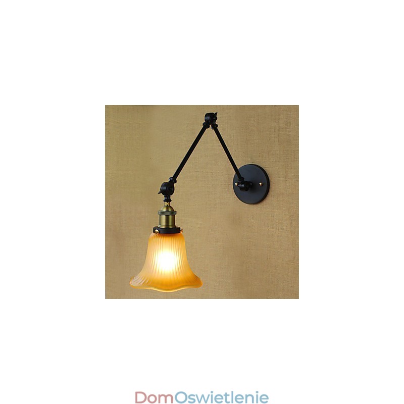 Kinkiety Oświetlenie łazienkowe Kinkiety zewnętrzne Kinkiety do czytania Rustykalny domek Metal