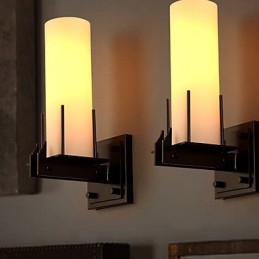 Loft Contracted i współczesny retro osobowość świecznik kinkiet światła