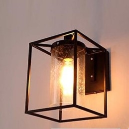 Amerykańska osobowość country loft nordycki styl kontraktowy lampa ścienna z bańki deszczu