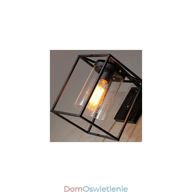 Amerykańska osobowość country loft nordycki styl kontraktowy lampa ścienna z bańki deszczu