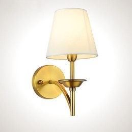Klasyczne lampy ścienne do sypialni, proste metalowe kinkiety do salonu, barek, kawiarnia, korytarz, balkon, lampa ścienna
