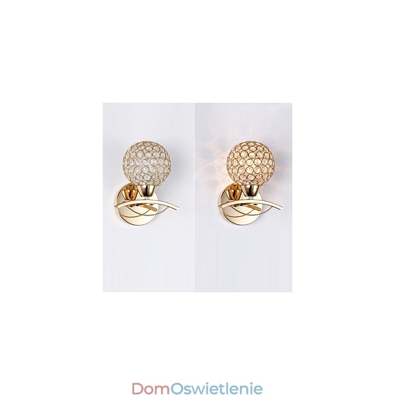 Kinkiety Ścienne Lampy Ścienne Do Czytania Kryształowe Mini Styl Nowoczesny Współczesny Metal