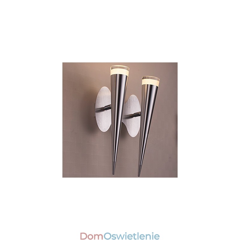 Kinkiety ścienne nowoczesne współczesne metalowe