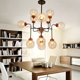 Magic Beans Droplight Kreatywna lampa z indywidualnym charakterem Kute żelazo Przemysł wiatr