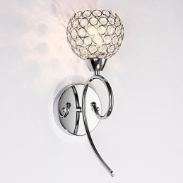 Kinkiety Ścienne Lampy Ścienne Do Czytania Kryształowe Mini Styl Nowoczesny Współczesny Metal