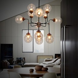 Magic Beans Droplight Kreatywna lampa z indywidualnym charakterem Kute żelazo Przemysł wiatr