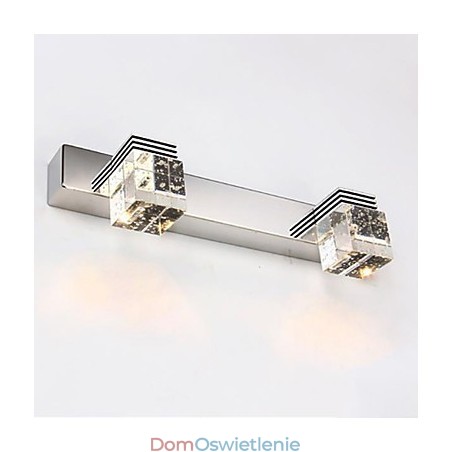 Kinkiety Oświetlenie łazienkowe Podkładki ścienne Kryształ Mini Styl Nowoczesny Współczesny Metal Kinkiety Oświetlenie łazienkowe Podkładki ścienne Kryształ Mini Styl Nowoczesny Współczesny Metal
