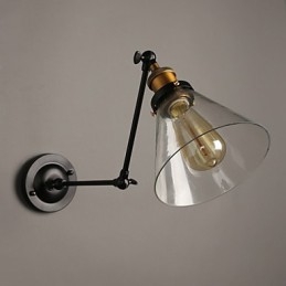 Kreatywna wiejska lampa ścienna Retro Titan Section Double Wall Lamp