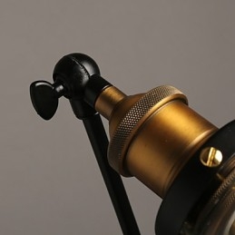 Kreatywna wiejska lampa ścienna Retro Titan Section Double Wall Lamp