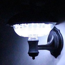 Plastikowa super jasna biała lampa ścienna