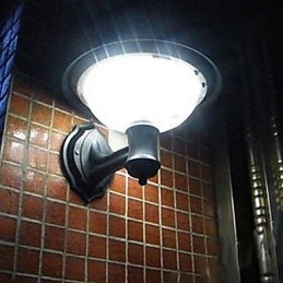 Plastikowa super jasna biała lampa ścienna