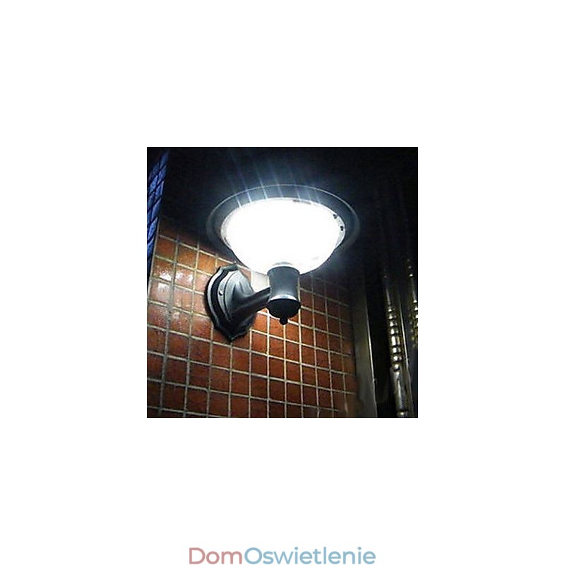 Plastikowa super jasna biała lampa ścienna