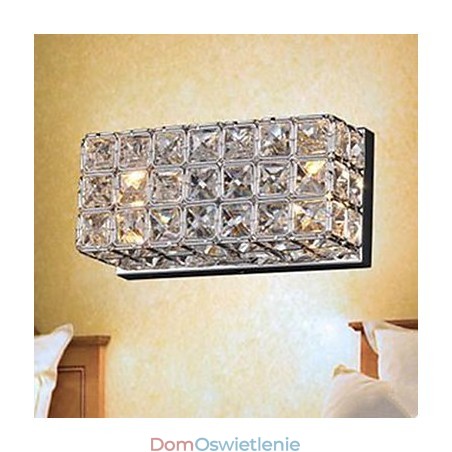 Kontraktowa i współczesna kwadratowa lampa ścienna K9 Crystal Kontraktowa i współczesna kwadratowa lampa ścienna K9 Crystal