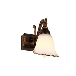 Kinkiety Oświetlenie łazienkowe Lampy ścienne do czytania Styl mini Rustykalny domek Metal