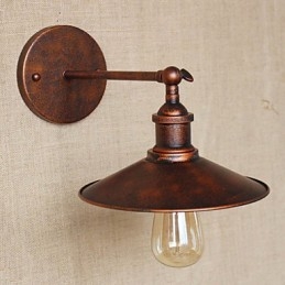 Minimalistyczna willa w stylu industrialnym przed nawą kościelną, nostalgiczny parasol, czerwony brąz, dekoracyjna kinkiet ścienny