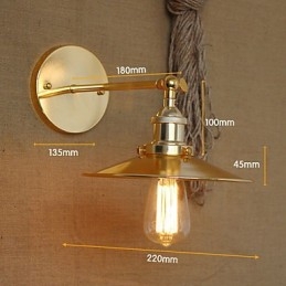 Minimalistyczna willa w stylu industrialnym Nostalgiczny złoty parasol przed kościelną nawą ozdobioną ścianą