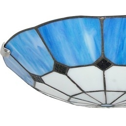 Ciepłe lampy sufitowe w stylu śródziemnomorskim Lampa 40cm Średnica oprawy oświetleniowej