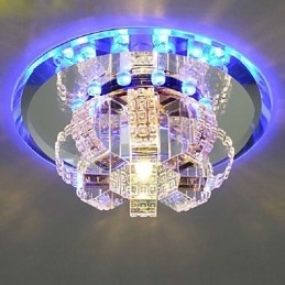 Kryształowa lampa sufitowa Spotlight SMD 3W Kreatywna lampa Absorbująca światło kopuły