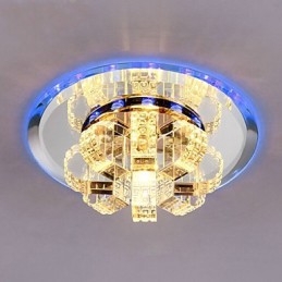 Kryształowa lampa sufitowa Spotlight SMD 3W Kreatywna lampa Absorbująca światło kopuły