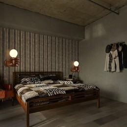 Europejska ściana Kreatywne Retro Pięść Lampa ścienna Światła