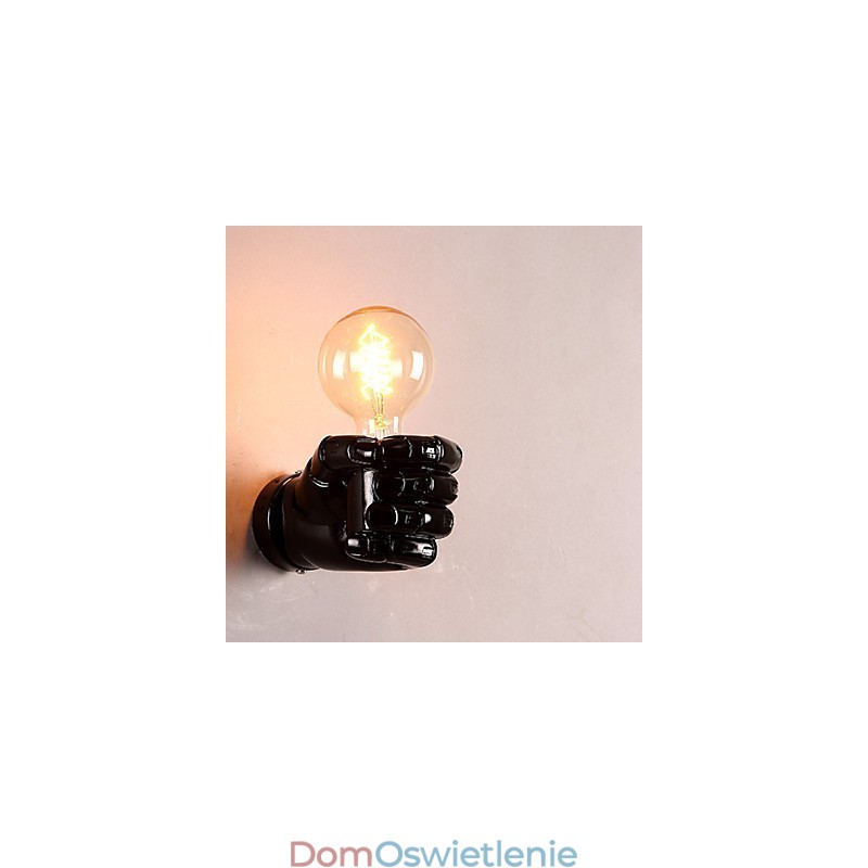 Europejska ściana Kreatywne Retro Pięść Lampa ścienna Światła