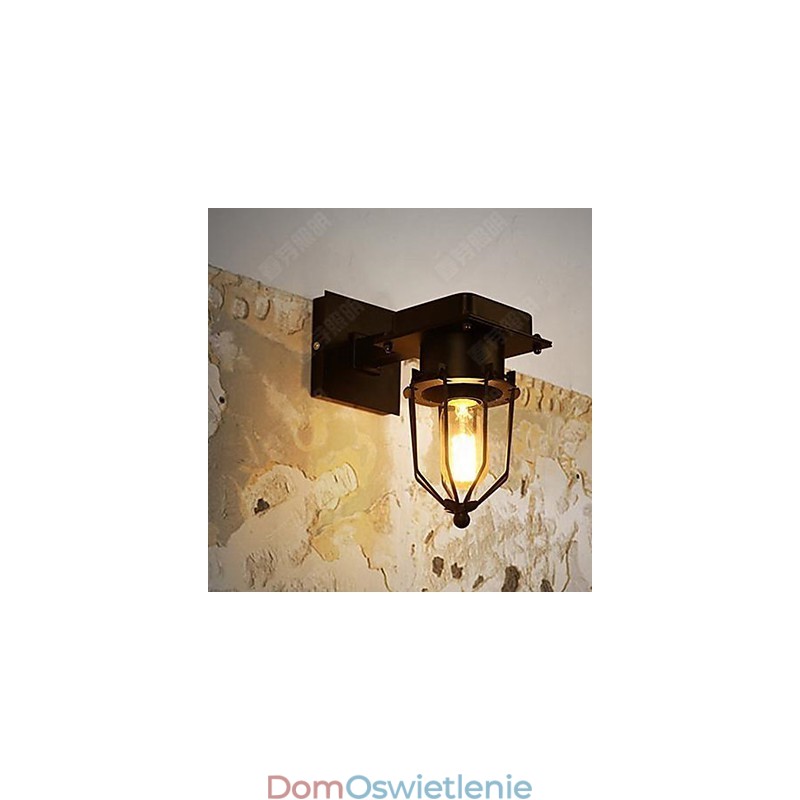 Loft Industrial Retro Wall Single Head Kinkiet