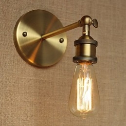 Amerykański Vintage Brąz Retro Nowoczesny Ekskluzywny Restauracja Bar Kawiarnia Herbata Kluby nocne Żelazna ściana