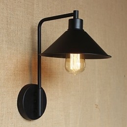 Nowoczesny minimalistyczny korytarz magazynowy balkon ganek żelazny dekoracyjny kinkiet ścienny