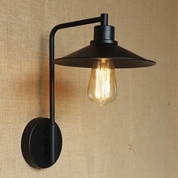 Kinkiet ścienny Retro dekoracyjny z kutego żelaza
