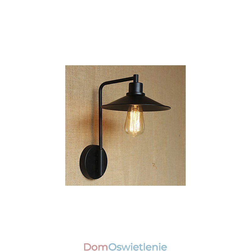 Kinkiet ścienny Retro dekoracyjny z kutego żelaza