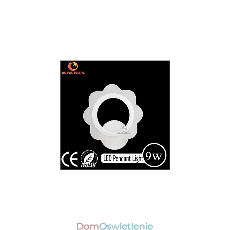 Unikatowa, nowa konstrukcja akrylowej lampy ściennej