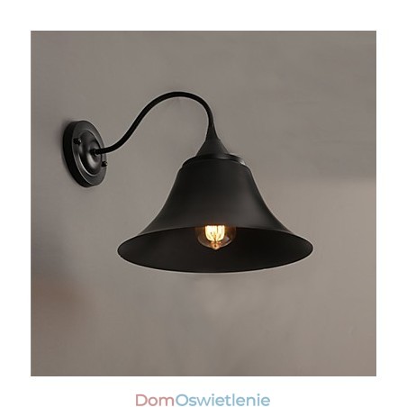 Designerska lampa ścienna Duds Loft Style Ancient Black Iron Cap Designerska lampa ścienna Duds Loft Style Ancient Black Iron Cap