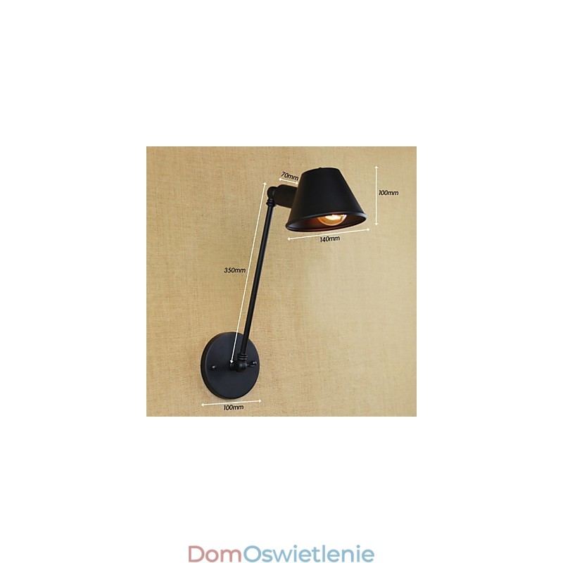 Kinkiet ścienny Retro Simple Iron