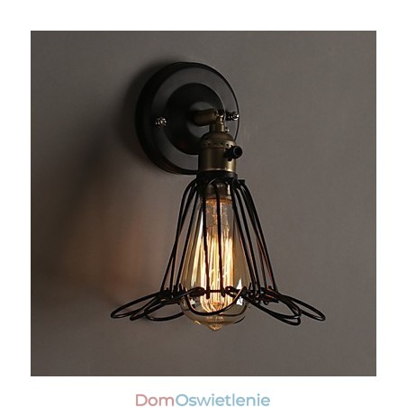 Amerykański loft wiejski przywracający starożytne sposoby lampa ścienna z kutego żelaza lampa ścienna Amerykański loft wiejski przywracający starożytne sposoby lampa ścienna z kutego żelaza lampa ścienna